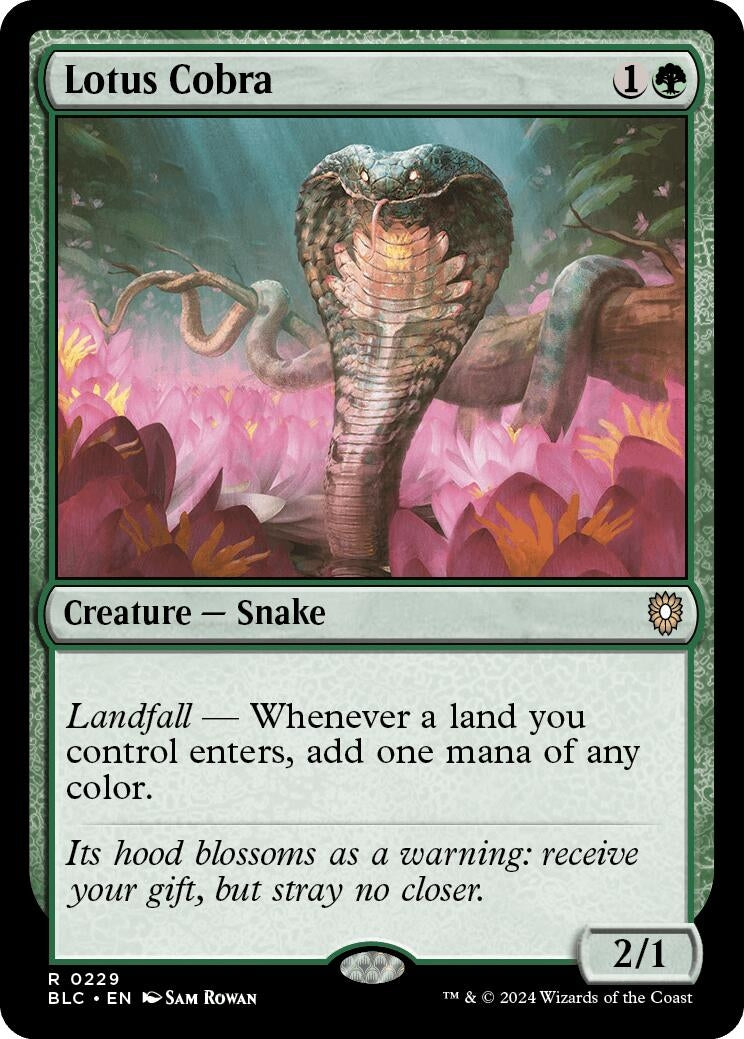Image for Lotus Cobra (229) - Magic: The Gathering