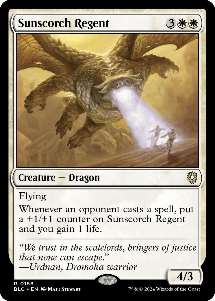 Image for Sunscorch Regent (158) (BLC) - Magic: The Gathering