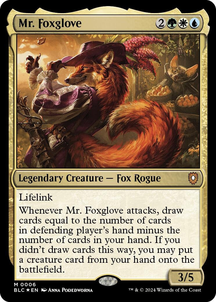 Image for Mr. Foxglove (6) - Magic: The Gathering