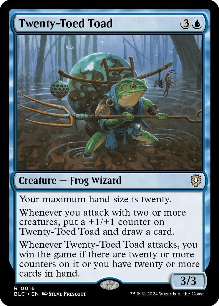Image for Twenty-Toed Toad (16) - Magic: The Gathering