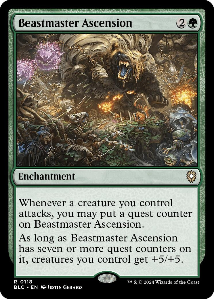 Image for Beastmaster Ascension (118) - Magic: The Gathering