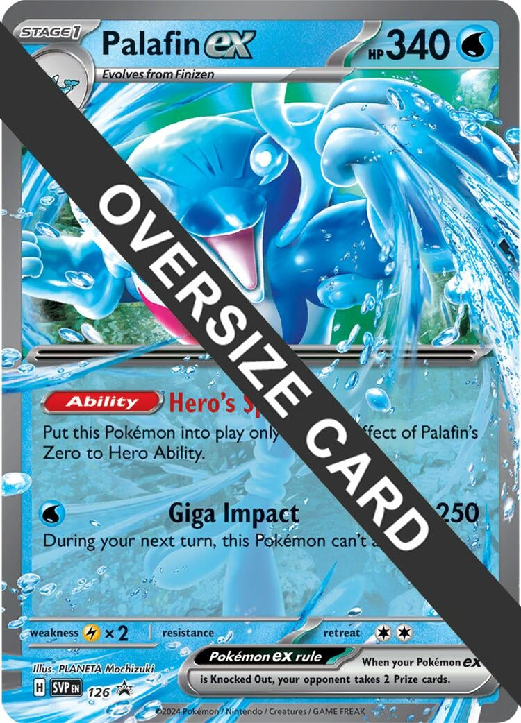 Image for Palafin ex - 126 (126) (PR) - Pokemon