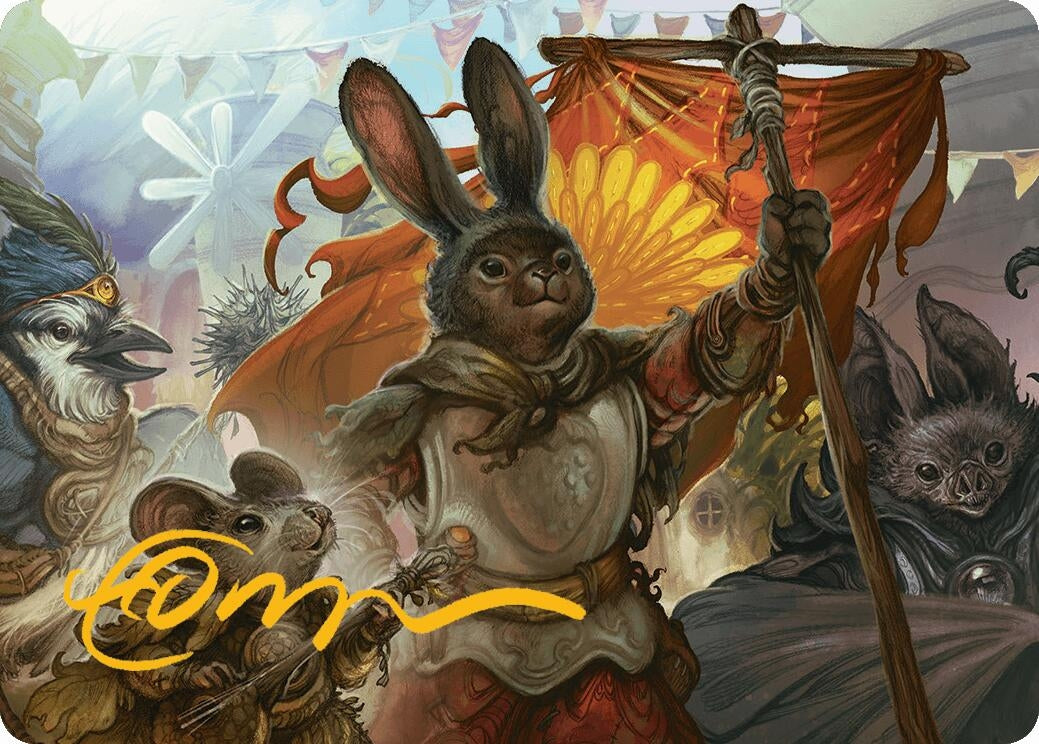 Image for Valley Questcaller 2 Art Card (Gold-Stamped Signature) (37) (ASBLB) - Magic: The Gathering