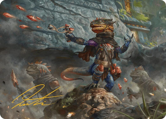 Image for Agate Instigator Art Card (Gold-Stamped Signature) (33) (ASBLB) - Magic: The Gathering