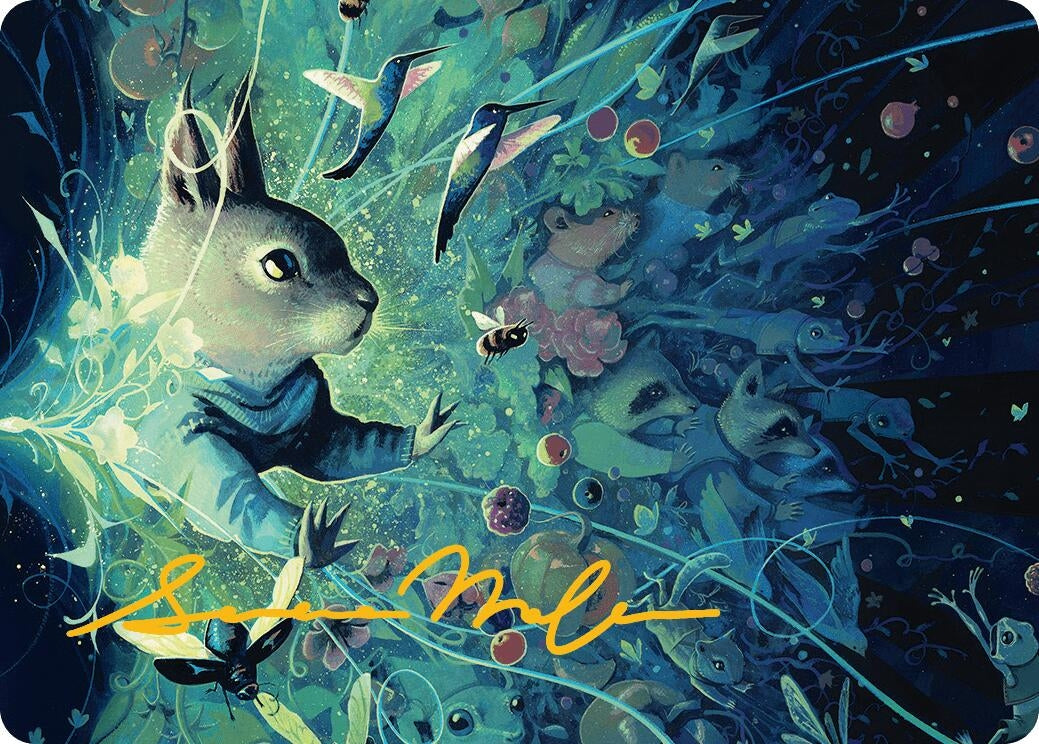 Image for For the Common Good Art Card (22/54) (Gold-Stamped Signature) (22) (ASBLB) - Magic: The Gathering