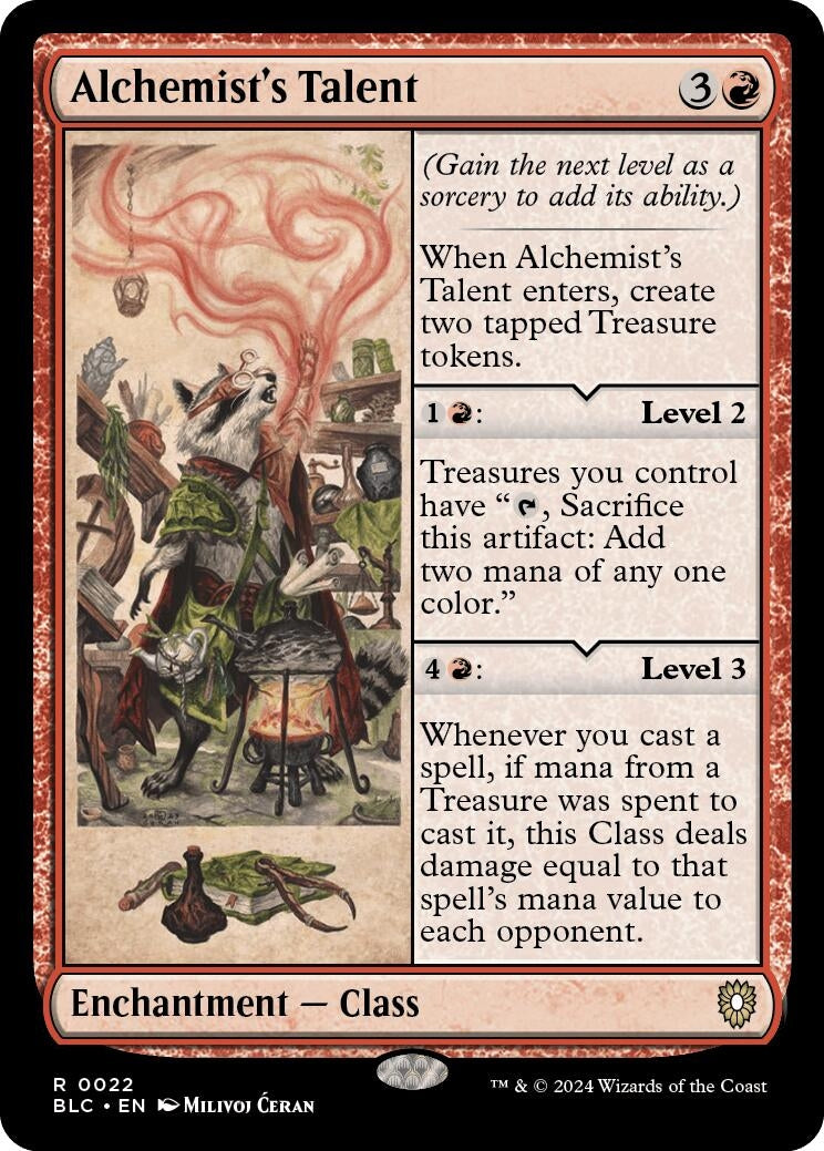 Image for Alchemist's Talent (22) (BLC) - Magic: The Gathering