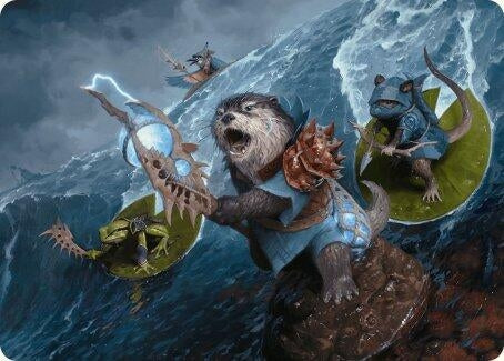 Image for Valley Floodcaller Art Card (13) (ASBLB) - Magic: The Gathering