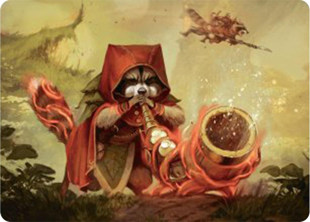 Image for Raccoon Rallier Art Card (20) (ASBLB) - Magic: The Gathering