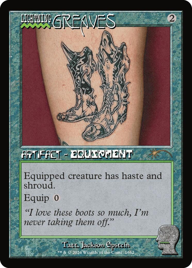 Image for Lightning Greaves (1662) (1662) - Magic: The Gathering