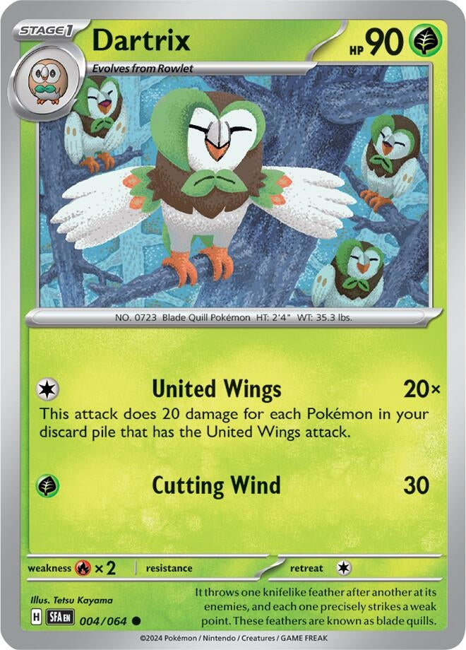 Image for Dartrix (004/064) (SFA) - Pokemon