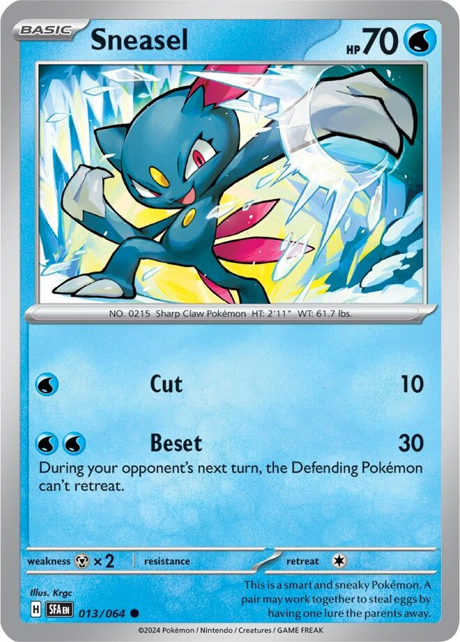 Image for Sneasel (013/064) (SFA) - Pokemon