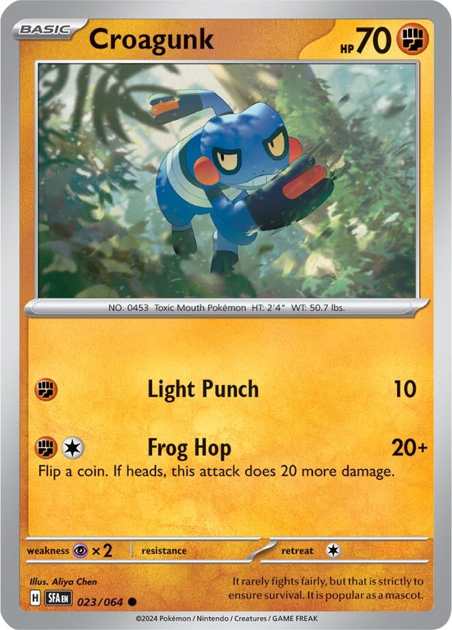 Image for Croagunk (023/064) (SFA) - Pokemon