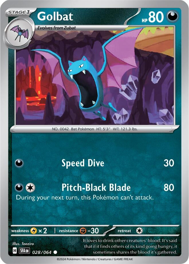 Image for Golbat (028/064) (SFA) - Pokemon