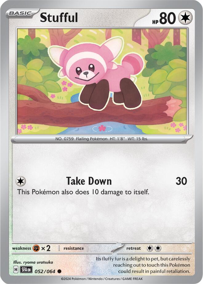 Image for Stufful (052/064) (SFA) - Pokemon