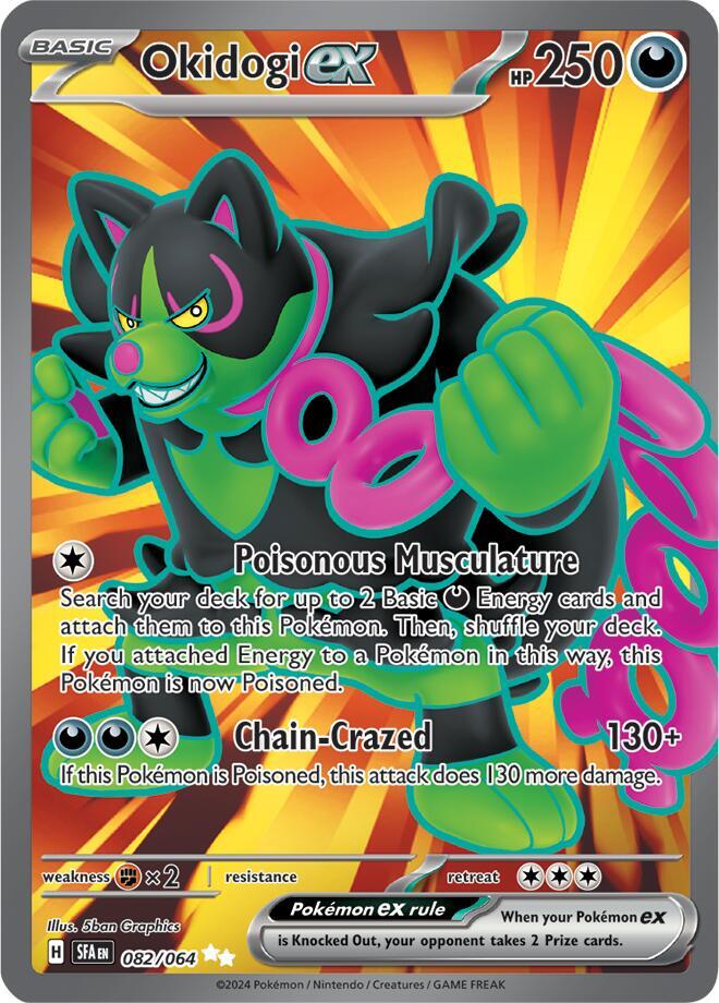 Image for Okidogi ex (082/064) (SFA) - Pokemon