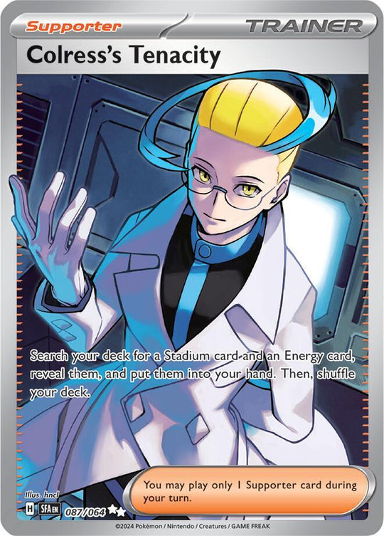Image for Colress's Tenacity (087/064) (SFA) - Pokemon