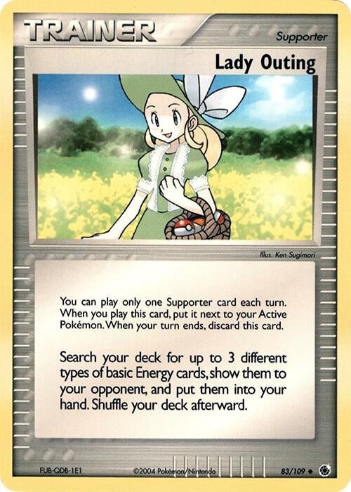 Image for Lady Outing - 83/109 (No E-Reader) (83/109) (PR) - Pokemon