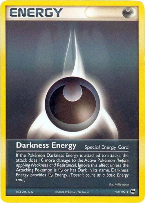Image for Darkness Energy (Special) - 93/109 (No E-Reader) (93/109) (PR) - Pokemon