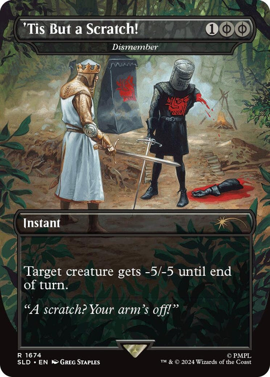 Image for 'Tis But a Scratch! - Dismember (1674) (SLD) - Magic: The Gathering