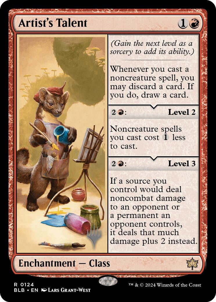 Image for Artist's Talent (124) - Magic: The Gathering