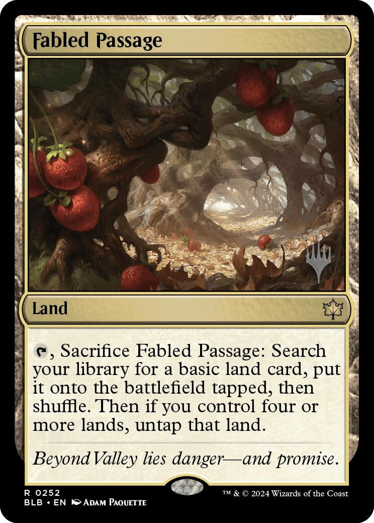 Image for Fabled Passage (252) - Magic: The Gathering