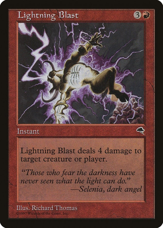 Image for Lightning Blast (185) - Magic: The Gathering