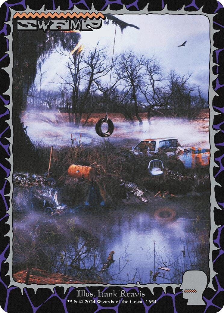 Image for Swamp (1654) (1654) - Magic: The Gathering