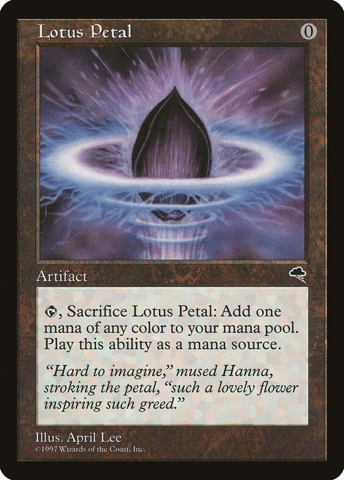 Image for Lotus Petal (294) - Magic: The Gathering