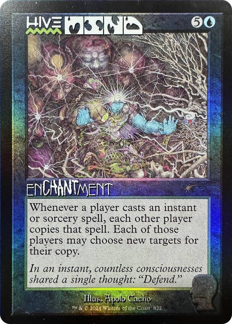 Image for Hive Mind (Rainbow Foil) (822) - Magic: The Gathering