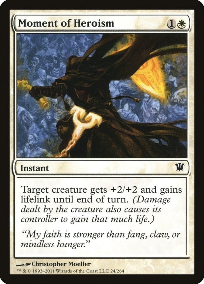 Image for Moment of Heroism (24) - Magic: The Gathering