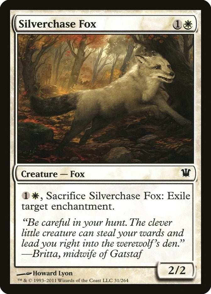 Image for Silverchase Fox (31) - Magic: The Gathering