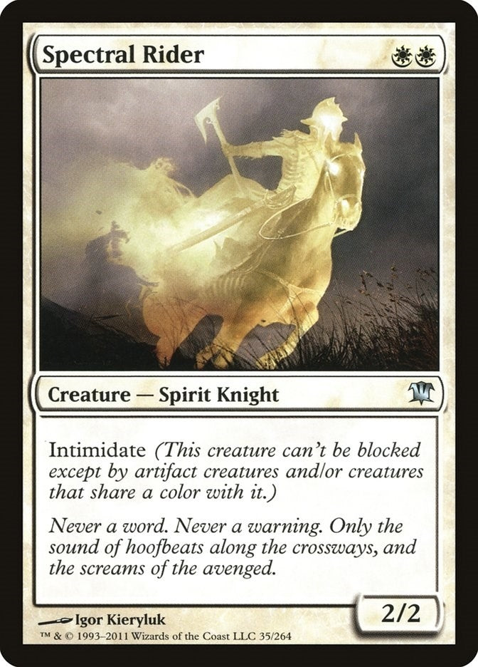 Image for Spectral Rider (35) - Magic: The Gathering