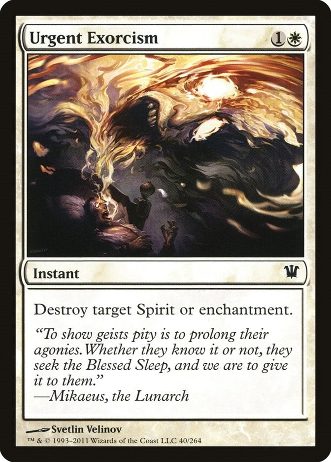 Image for Urgent Exorcism (40) - Magic: The Gathering
