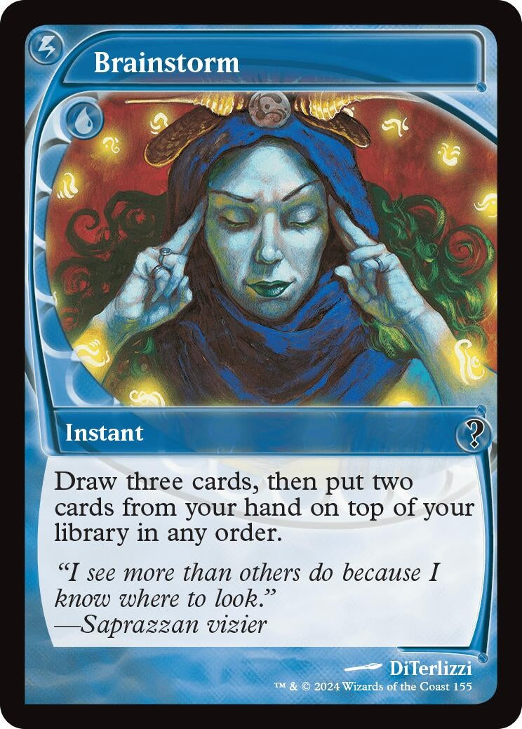 Image for Brainstorm (Future Sight) (155) - Magic: The Gathering