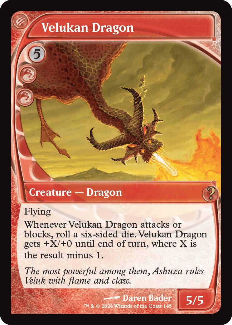 Image for Velukan Dragon (Future Sight) (145) - Magic: The Gathering