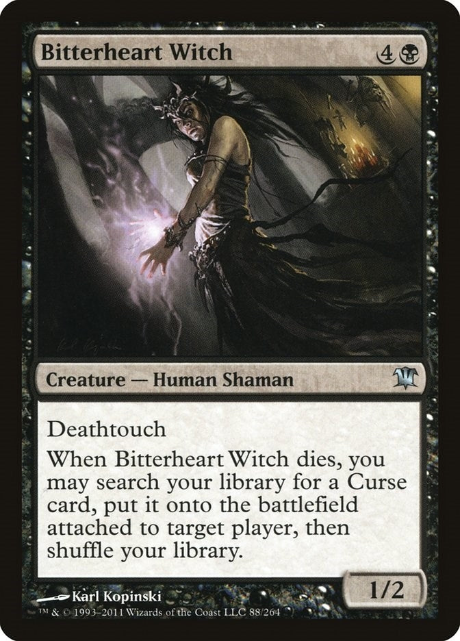 Image for Bitterheart Witch (88) - Magic: The Gathering