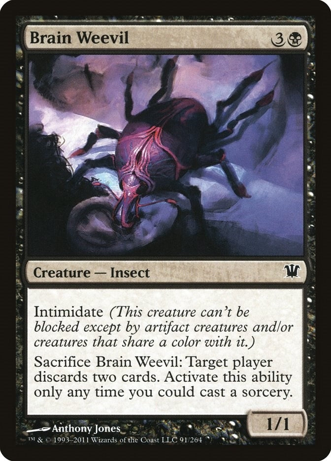 Image for Brain Weevil (91) - Magic: The Gathering
