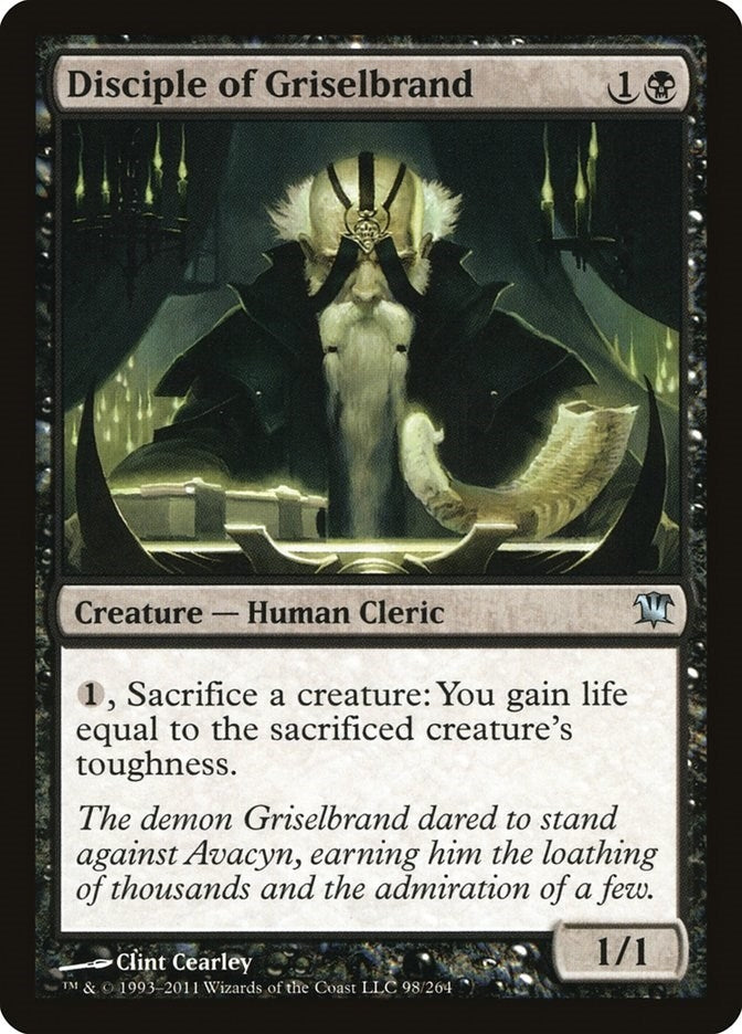 Image for Disciple of Griselbrand (98) - Magic: The Gathering