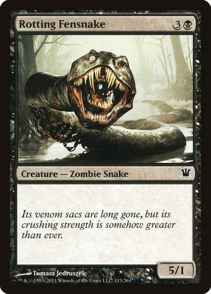 Image for Rotting Fensnake (113) - Magic: The Gathering