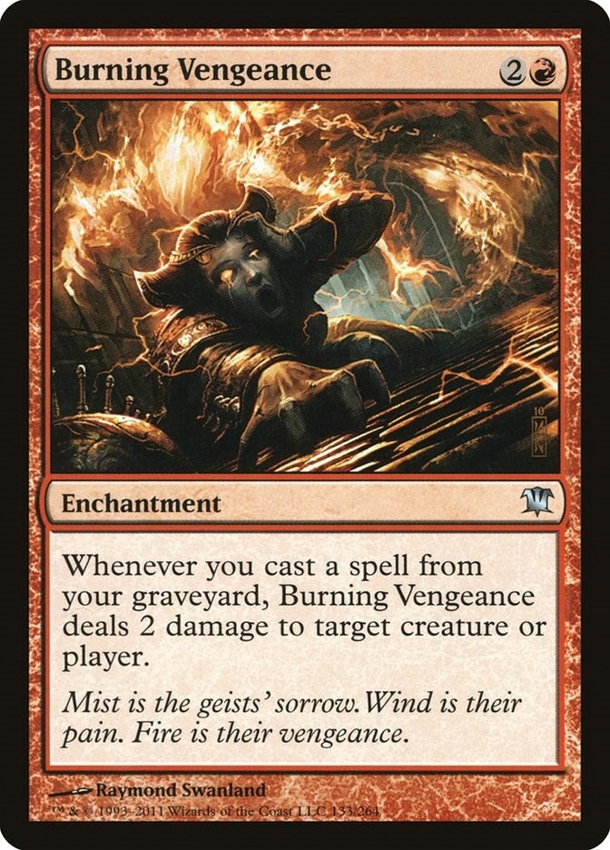 Image for Burning Vengeance (133) - Magic: The Gathering