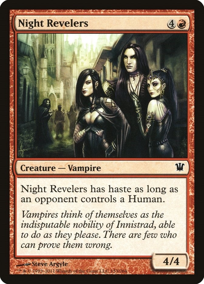Image for Night Revelers (153) - Magic: The Gathering