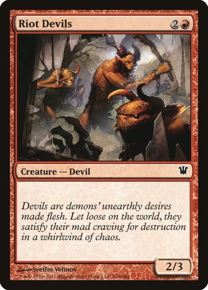Image for Riot Devils (160) - Magic: The Gathering