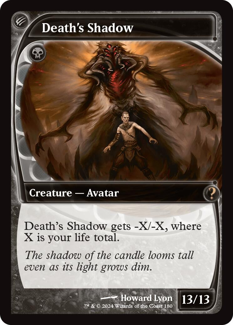 Image for Death's Shadow (Future Sight) (180) - Magic: The Gathering