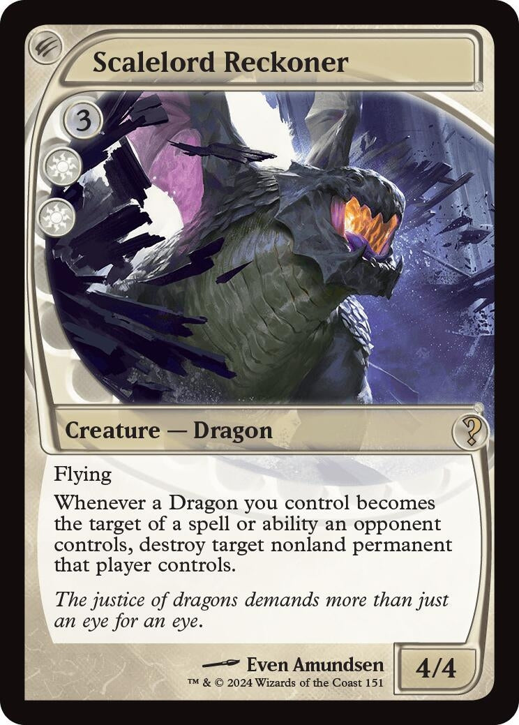 Image for Scalelord Reckoner (Future Sight) (151) - Magic: The Gathering