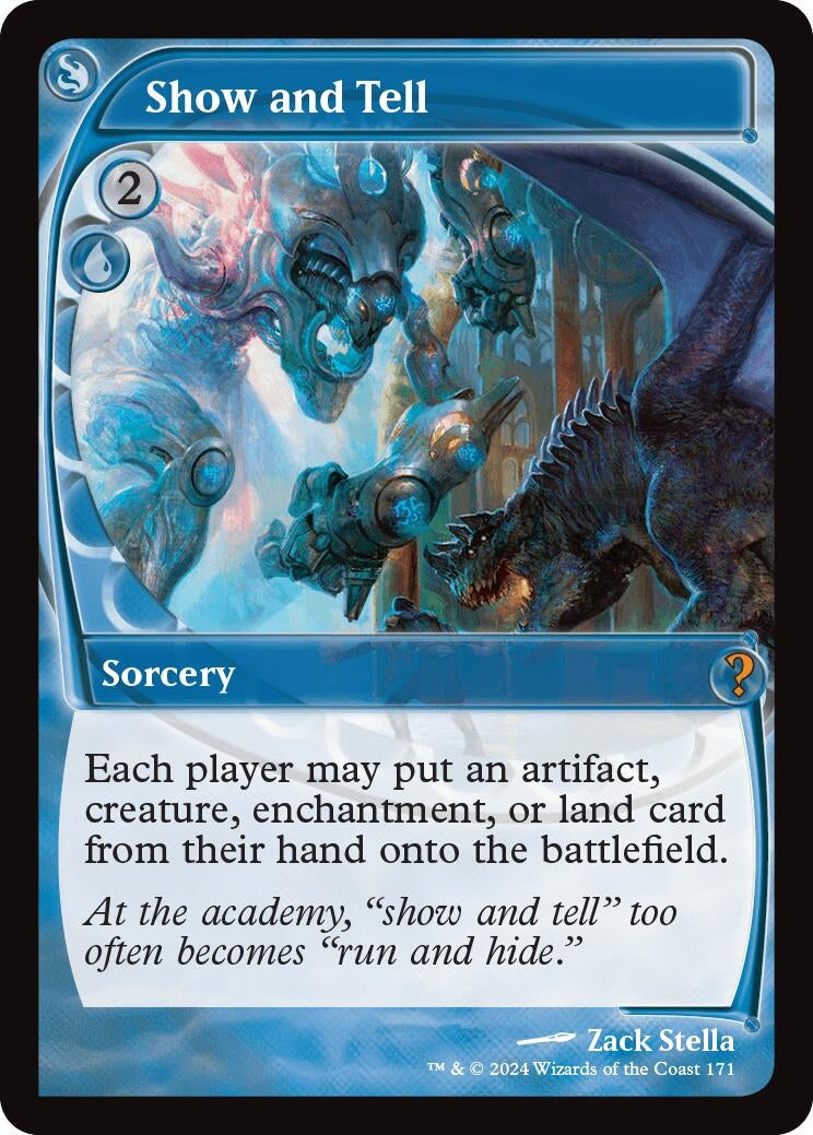 Image for Show and Tell (Future Sight) (171) - Magic: The Gathering