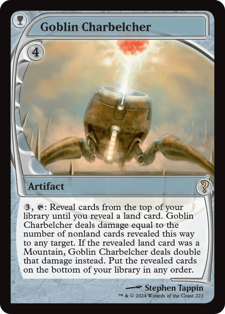 Image for Goblin Charbelcher (Future Sight) (221) - Magic: The Gathering