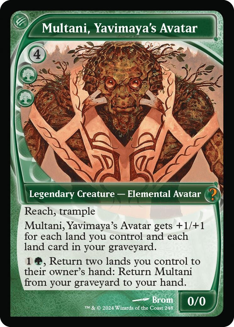 Image for Multani, Yavimaya's Avatar (Future Sight) (248) - Magic: The Gathering