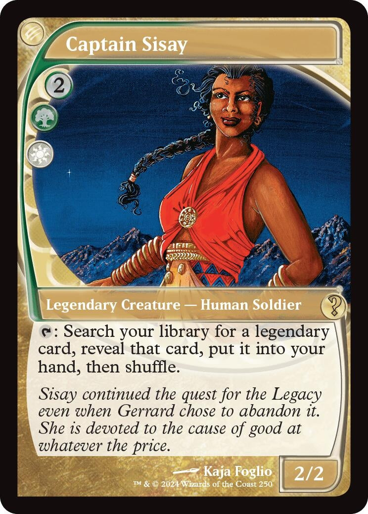 Image for Captain Sisay (Future Sight) (250) - Magic: The Gathering