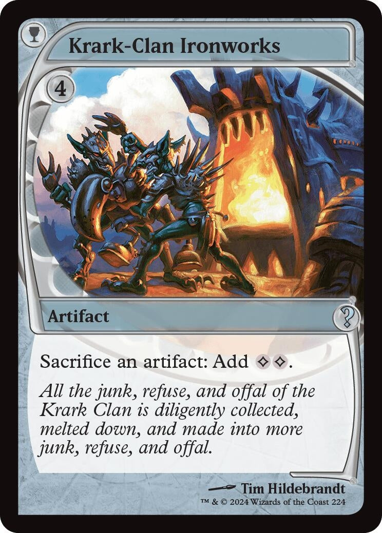 Image for Krark-Clan Ironworks (Future Sight) (224) - Magic: The Gathering