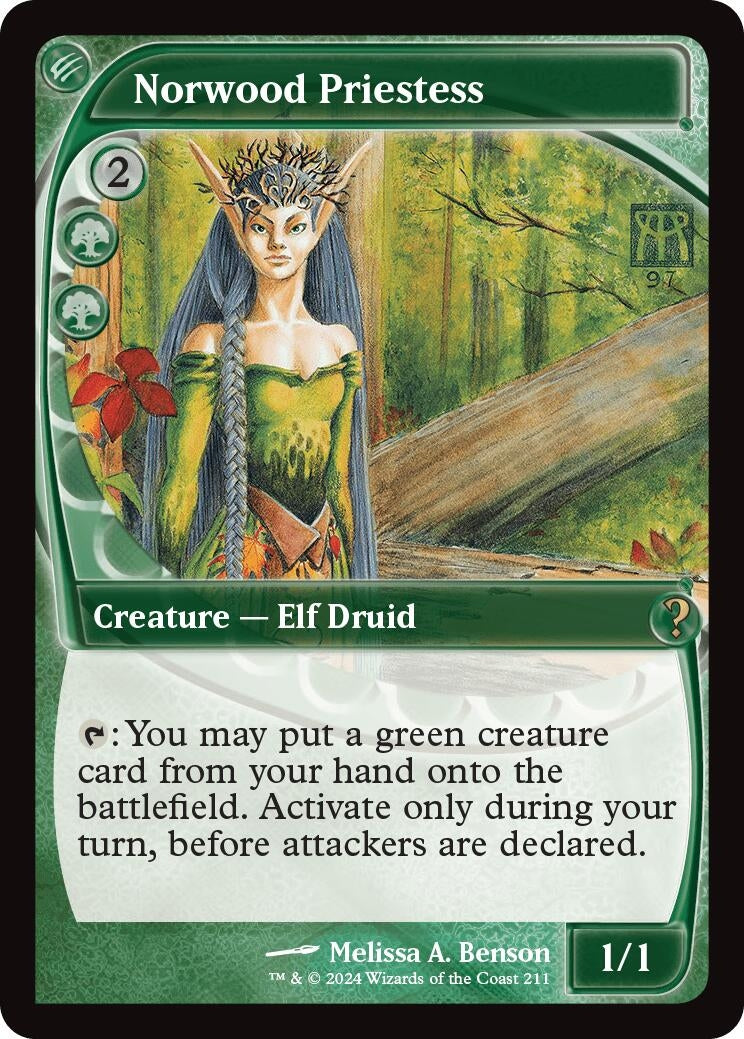 Image for Norwood Priestess (Future Sight) (211) - Magic: The Gathering